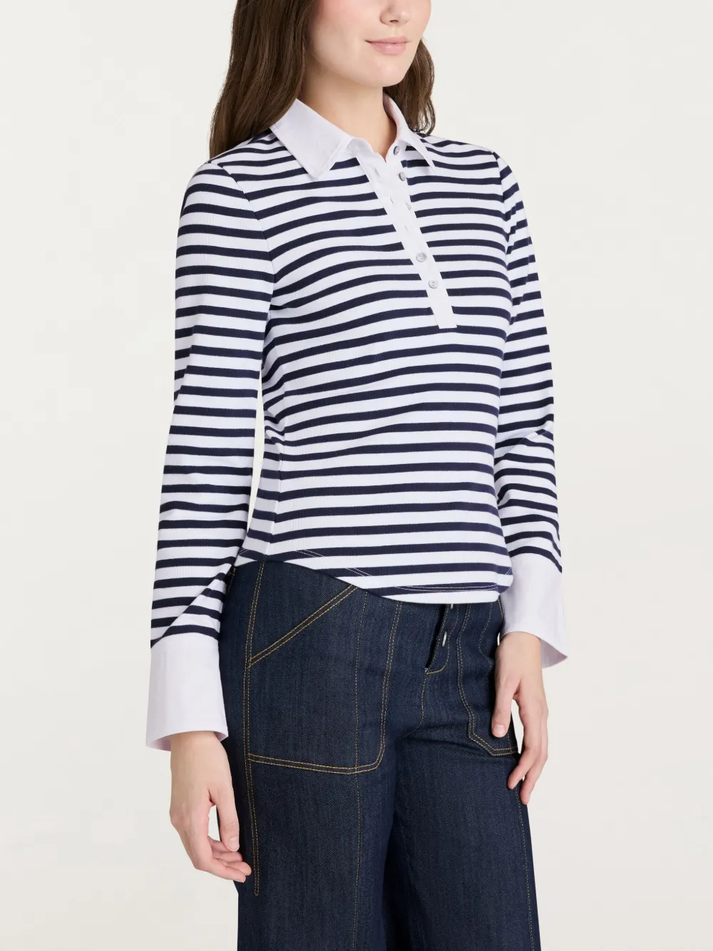 Cinq A Sept Gestreepte top Blauw