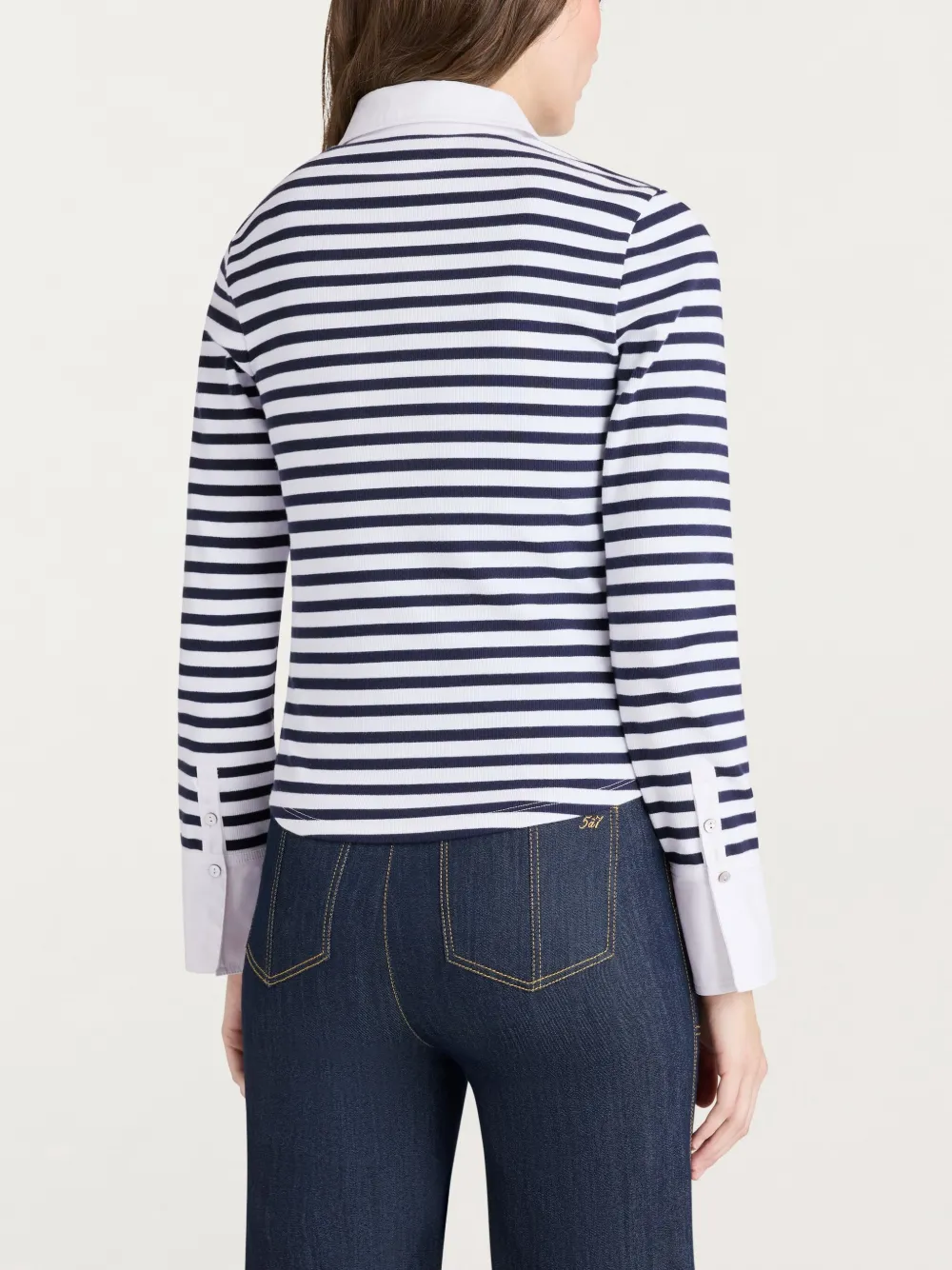 Cinq A Sept Gestreepte top Blauw