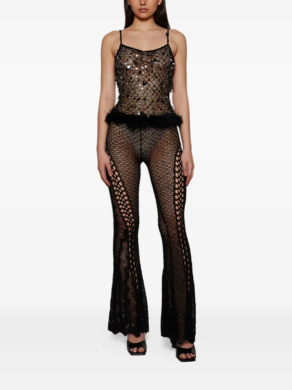Roberta Einer sequin-embellished top | Vests & Tank Tops | Image 2