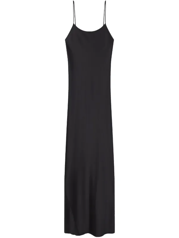 open lace back dress ETERNE~ Halter maxi dress main image 1