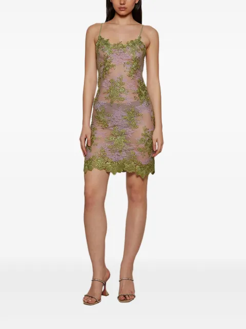 Roberta Einer lace-detailing dress