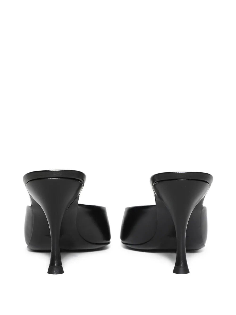 Jude 90mm Sleek mules - Zwart