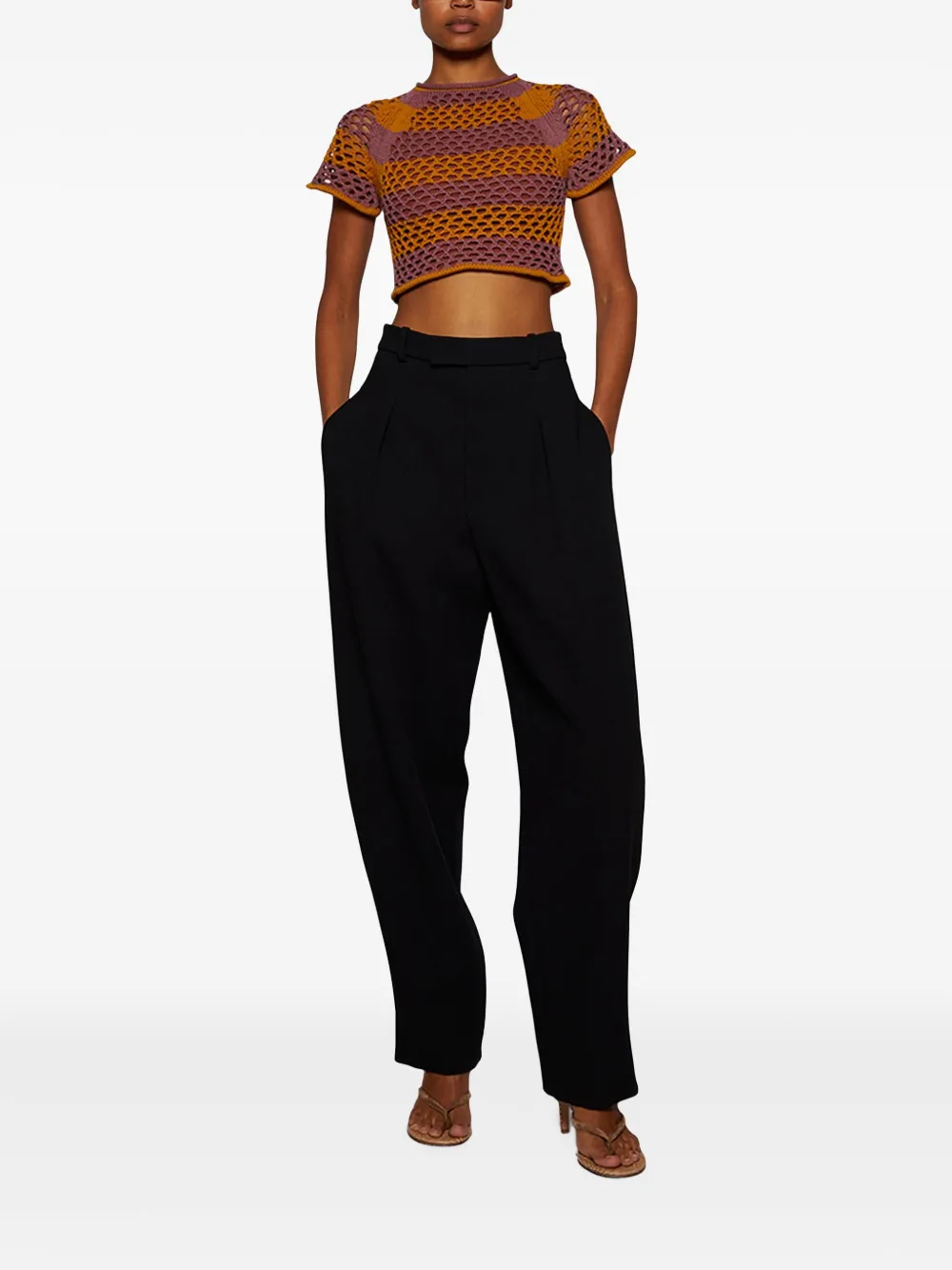 diotima top Era com detalle en crochet | Playeras y jerséis | Image 2