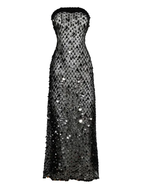 Roberta Einer Midikleid mit Pailletten