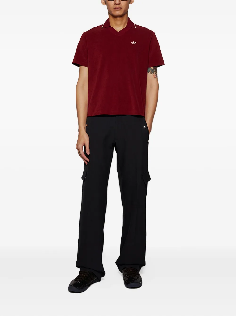 adidas x Wales Bonner Sailor broek met cargo zakken Zwart