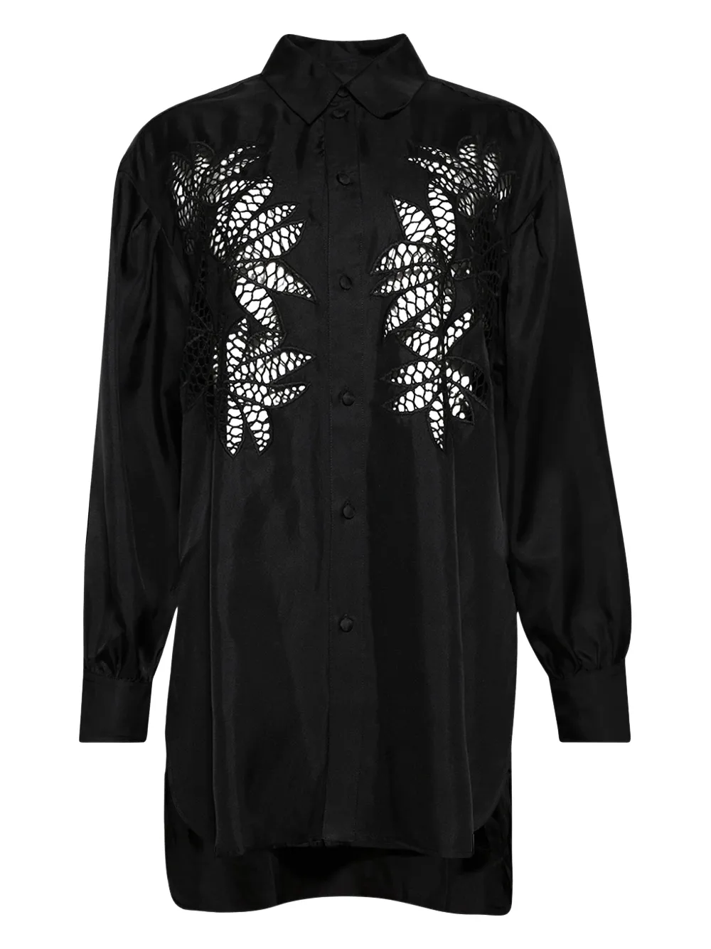 diotima camisa con detalle de aberturas | negro | Image 1