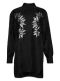 diotima cut-out detail shirt - Black