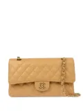 CHANEL Pre-Owned 2003 medium Double Flap shoulder bag - Brown