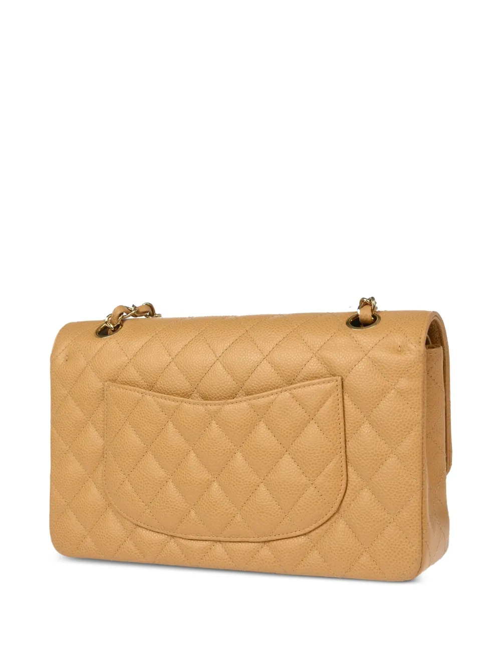 CHANEL Pre-Owned 2003 Double Flap medium schoudertas - Bruin