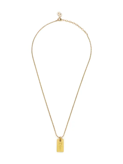 Christian Dior Pre-Owned 1990-2000 halsketting met logo