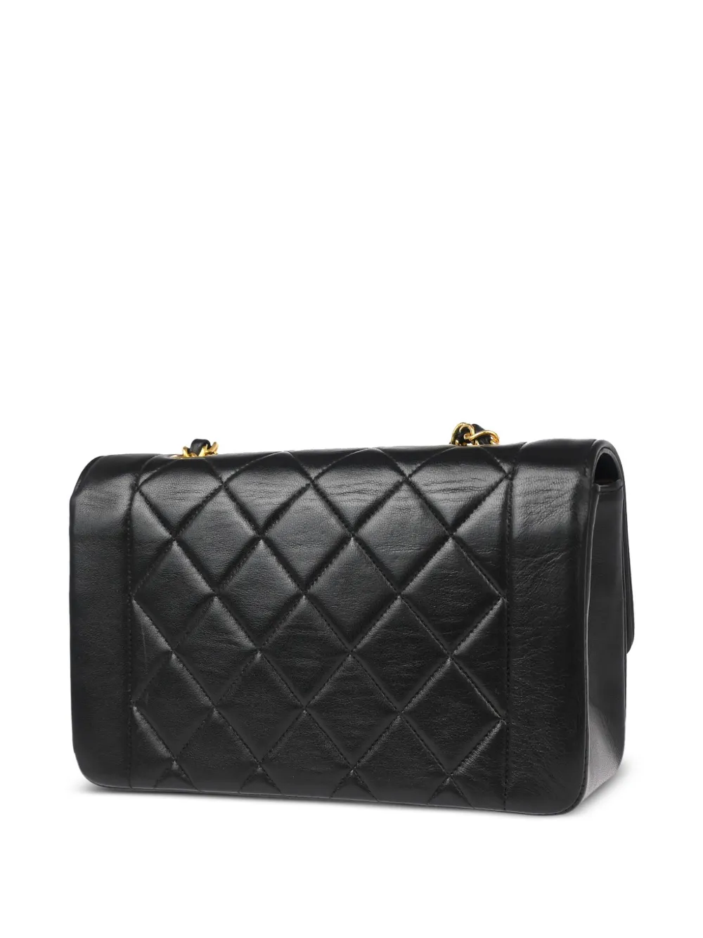 CHANEL Pre-Owned 1997 Diana kleine schoudertas - Zwart