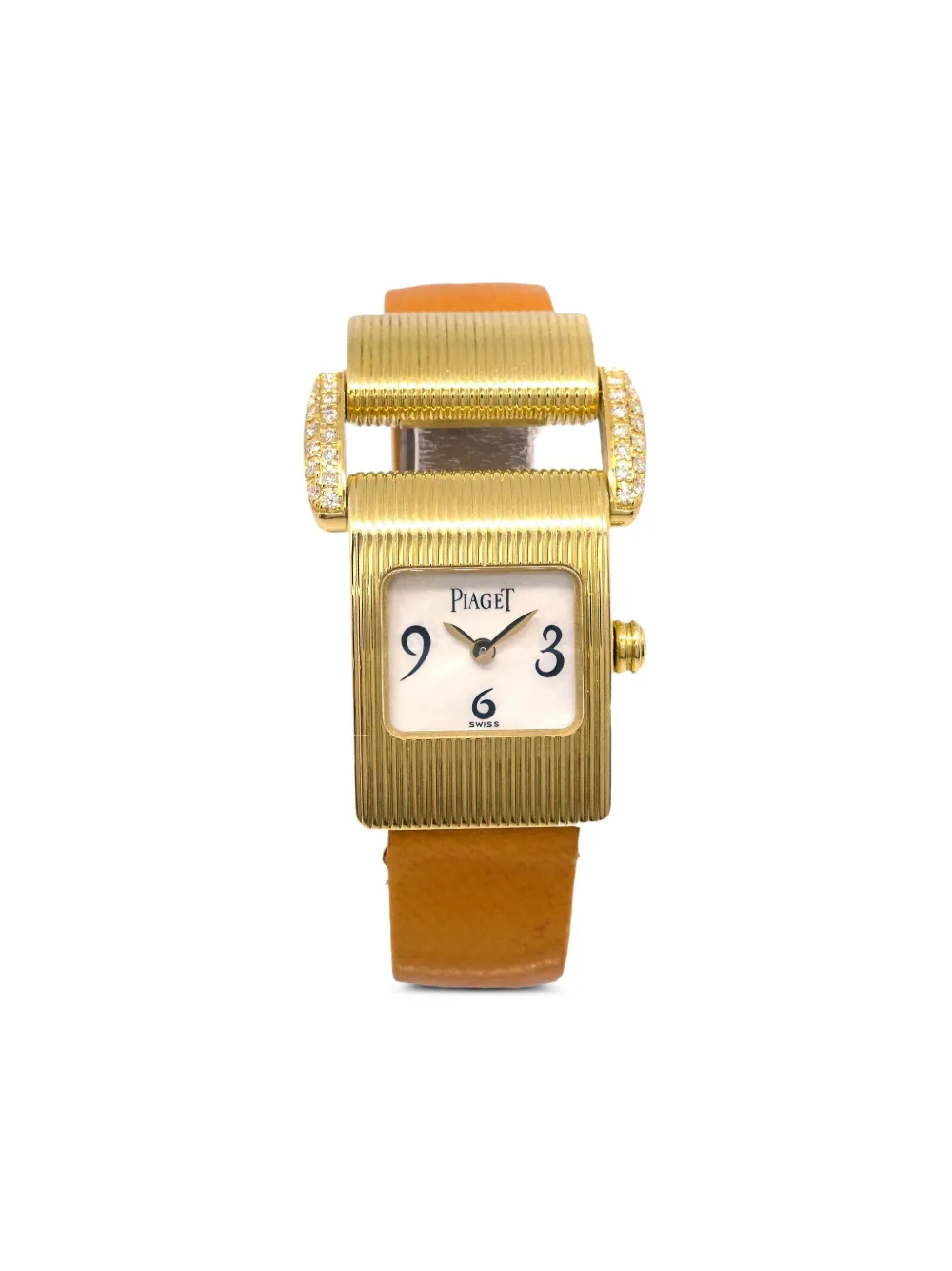 Piaget 1980-1990s ミス プロトコル 17mm 18Kイエローゴールド - ゴールドトーン Piaget 1980-1990s ミス プロトコル 17mm 18Kイエローゴールド - ゴールドトーン