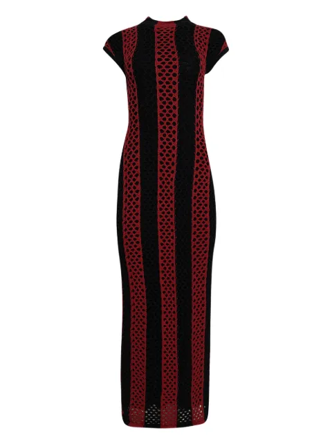 diotima Neale cut-out detail maxi dress