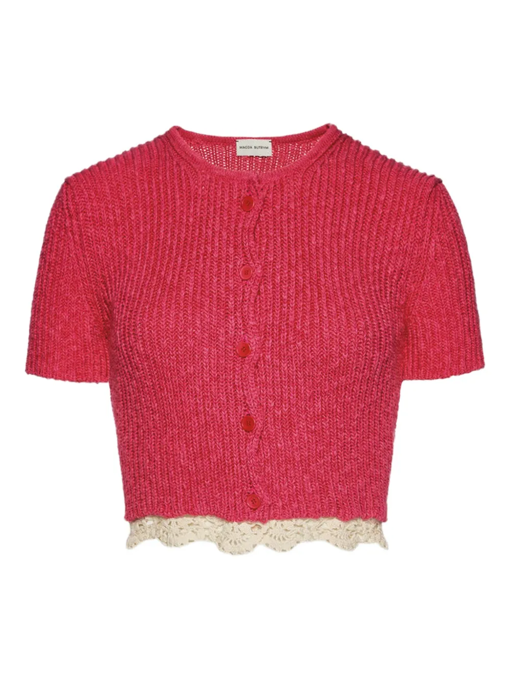 Magda Butrym Buttoned-up Cropped Cardigan