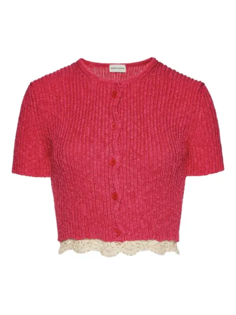 Magda Butrym buttoned-up cropped cardigan