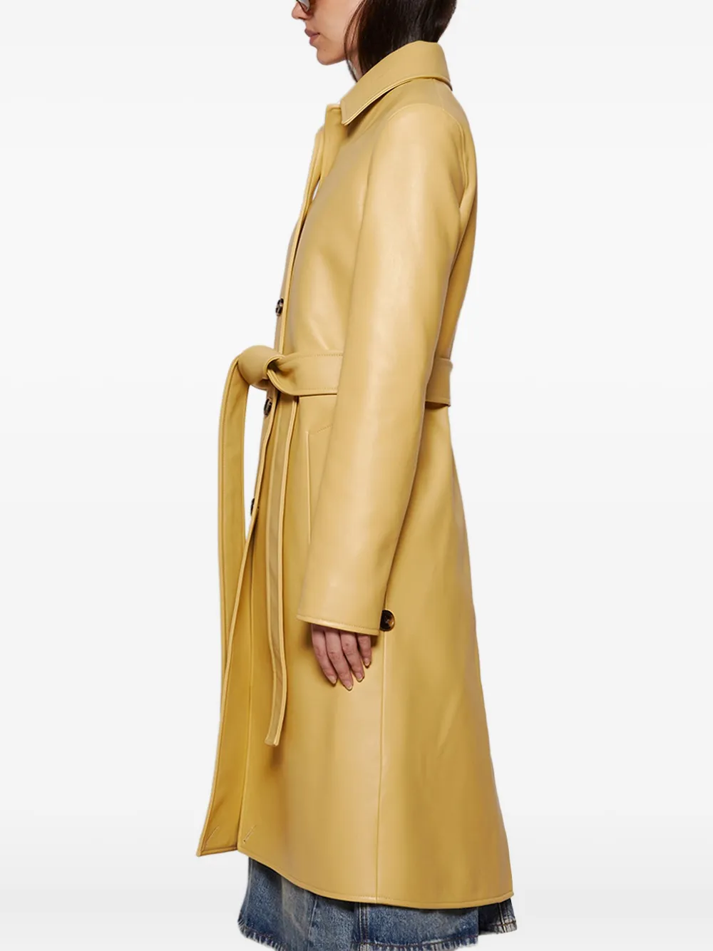 LOEWE Button-up jas Beige