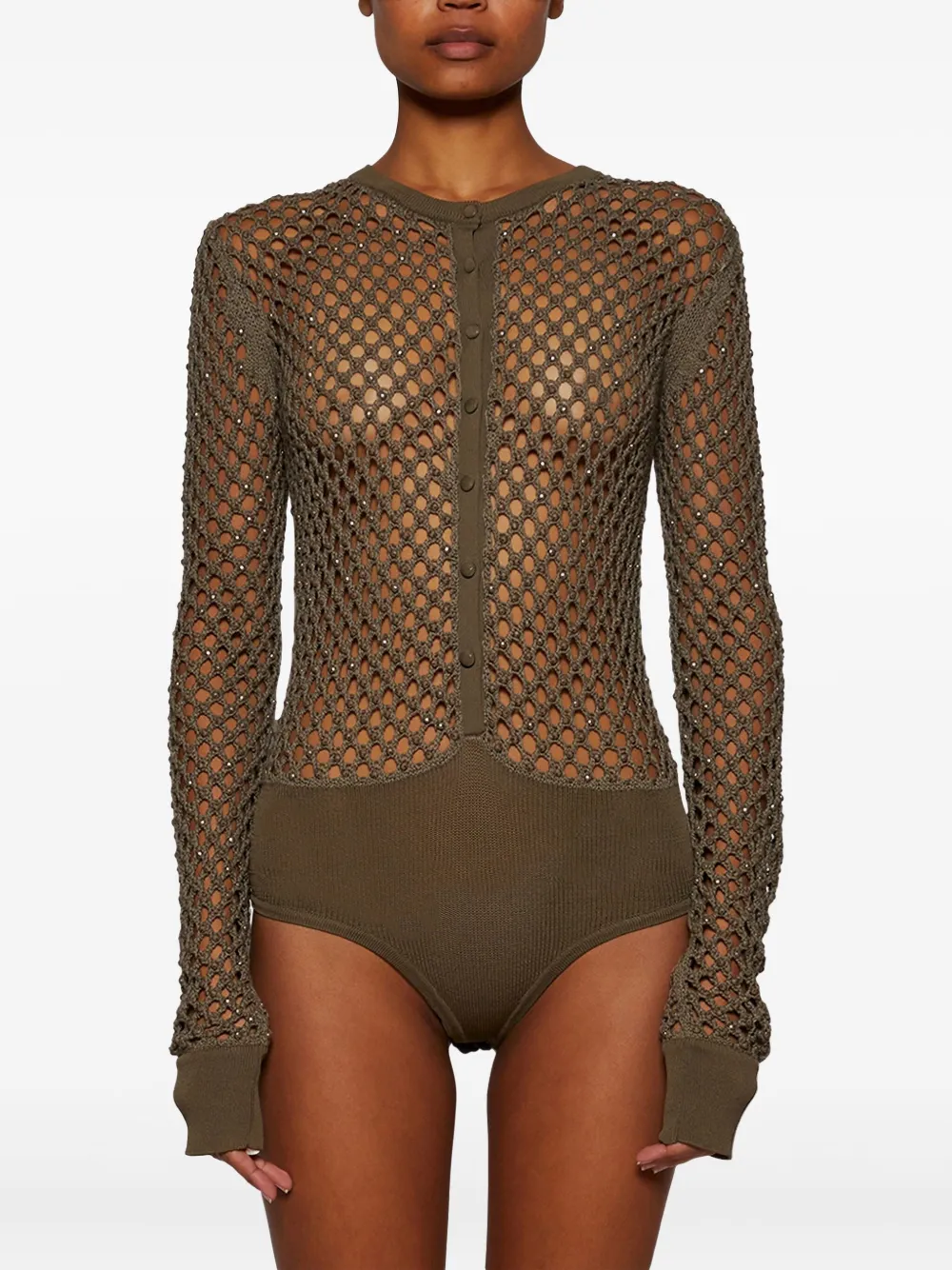 Diotima Zora Bodysuit In Green