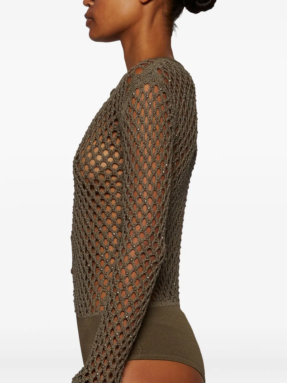 Diotima Zora Bodysuit In Green