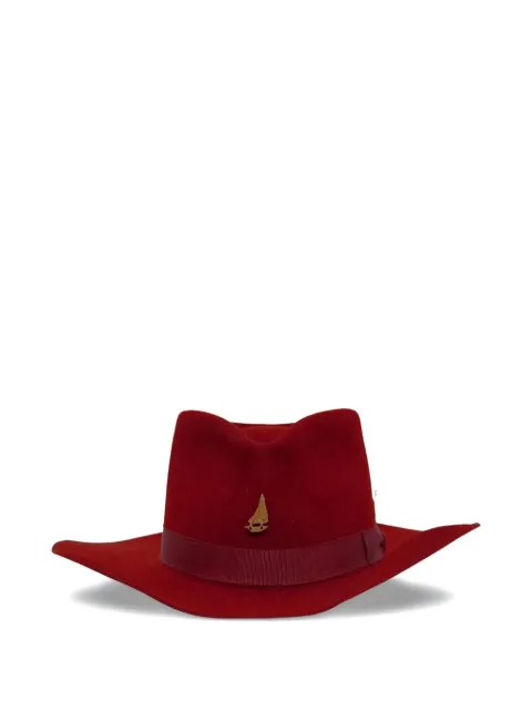 Nick Fouquet Doldrums grosgrain-band hat