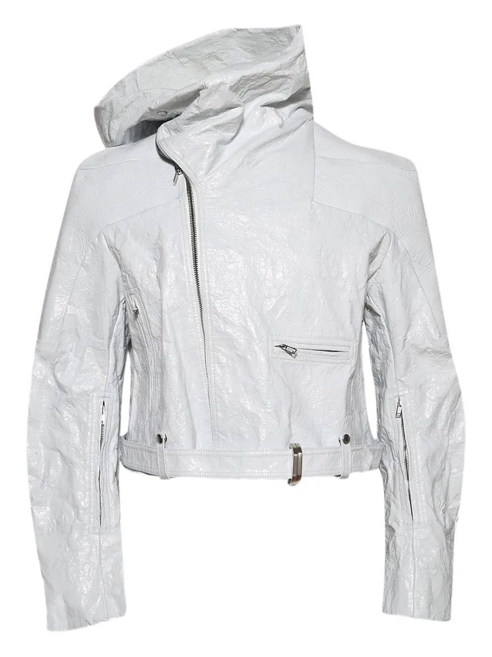 Rick Owens chamarra corta con capucha | blanco | Image 1