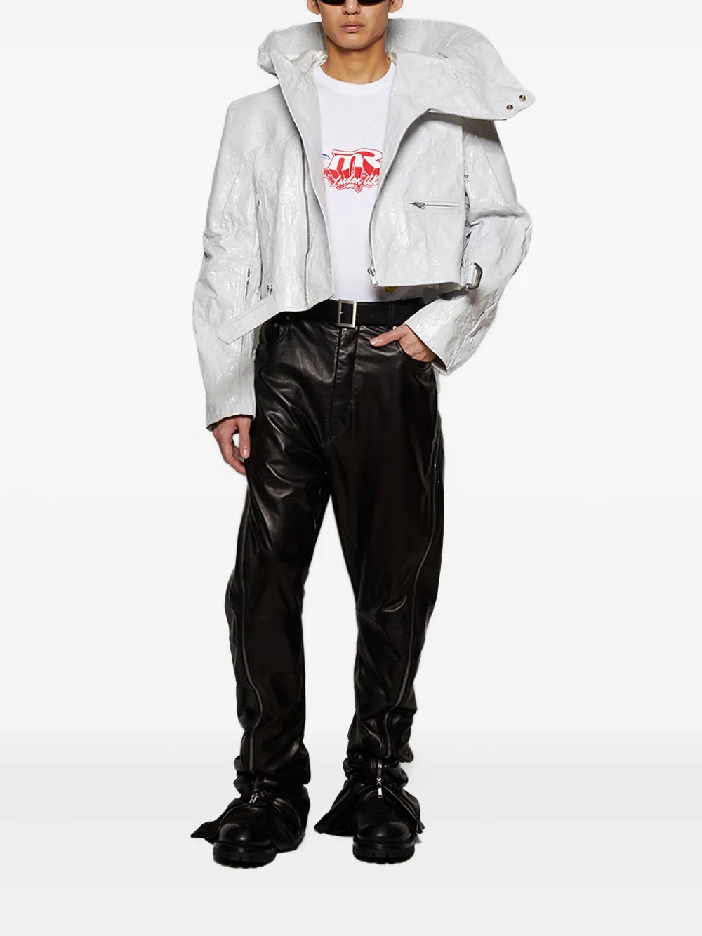Rick Owens chamarra corta con capucha | Chamarras con capucha | Image 2