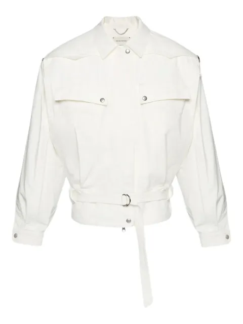 Magda Butrym belted bomber jacket