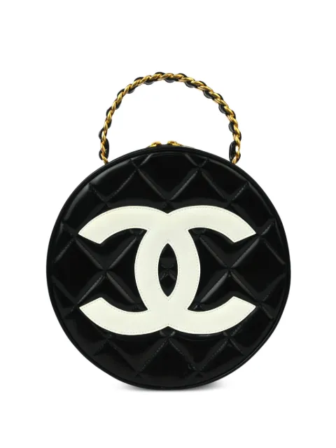 CHANEL Pre-Owned 1995 CC matelassé tote bag