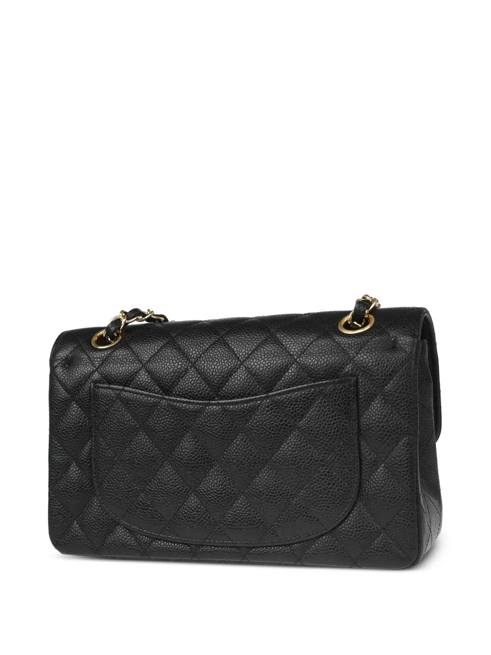 CHANEL Pre-Owned 2006 kleine Double Flap schoudertas - Zwart