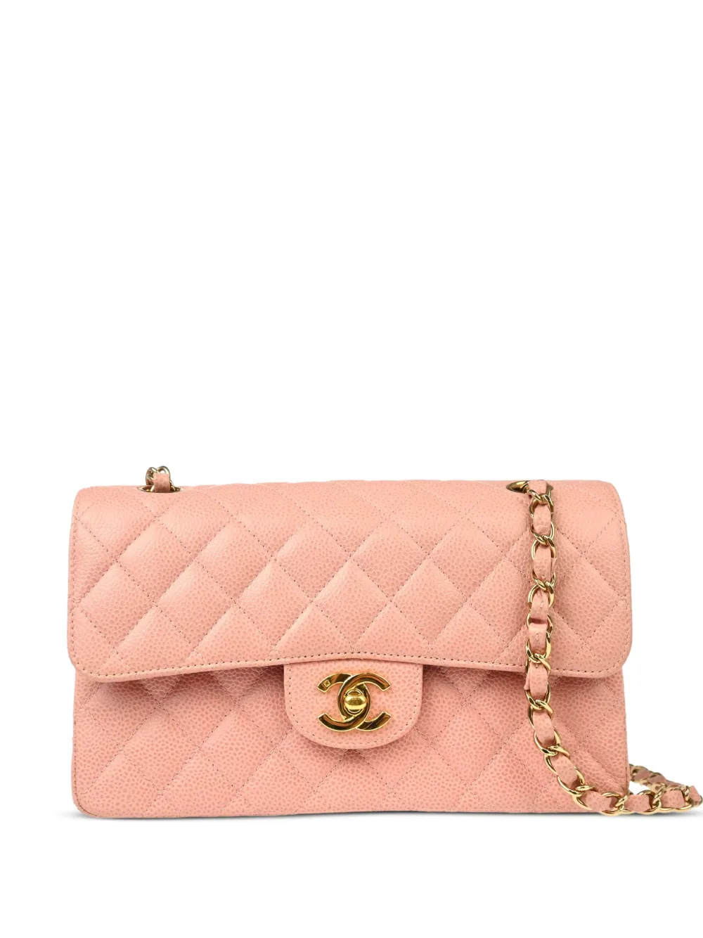 CHANEL Pre-Owned 2003 small Double Flap shoulder bag | Pink | Image 1