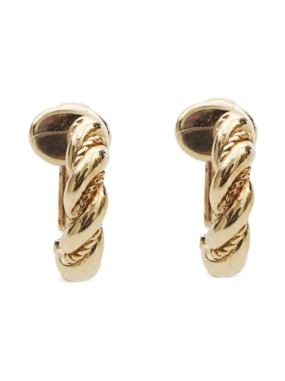 1990-2000 twisted clip-on earrings