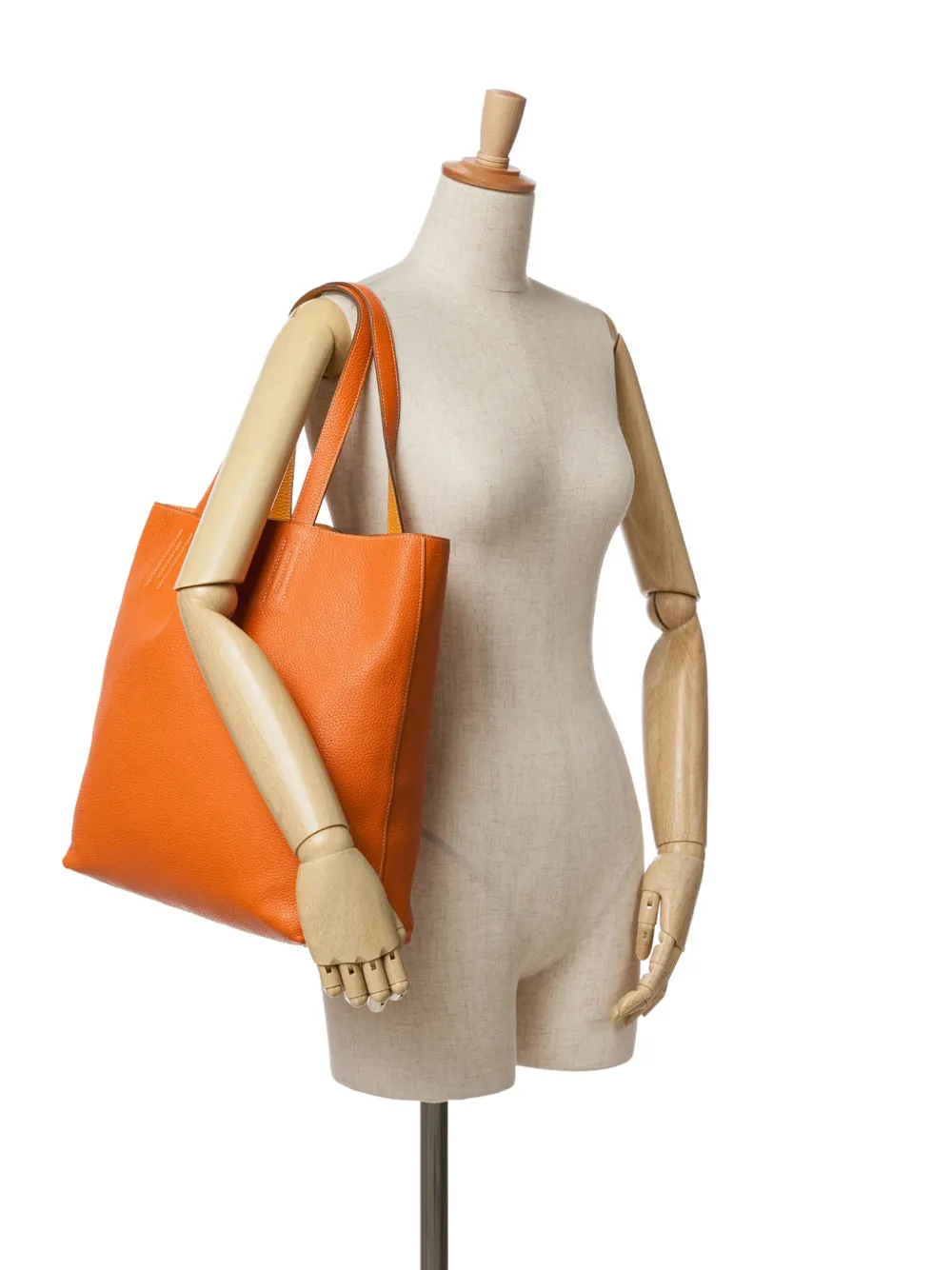 Hermès Pre-Owned 2011 Clemence Double Sens 36 tote bag - Oranje