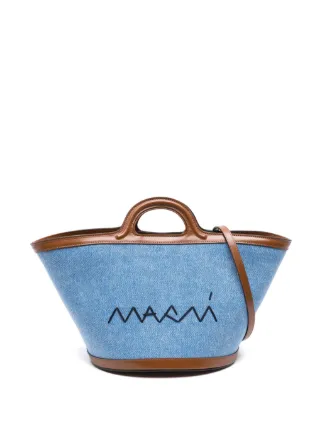 Marni Denim Bucket Bag | Blue | FARFETCH