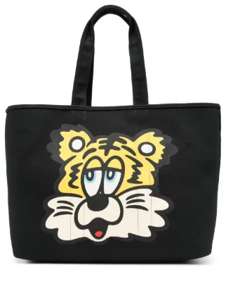 Kenzo x Verdy Kenzo Utility ハンドバッグ L | ブラック | FARFETCH JP