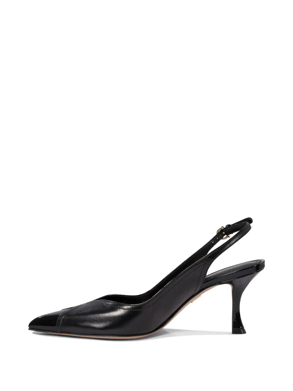 Ferragamo 70 mm pumps met contrasterende binnenzool Zwart