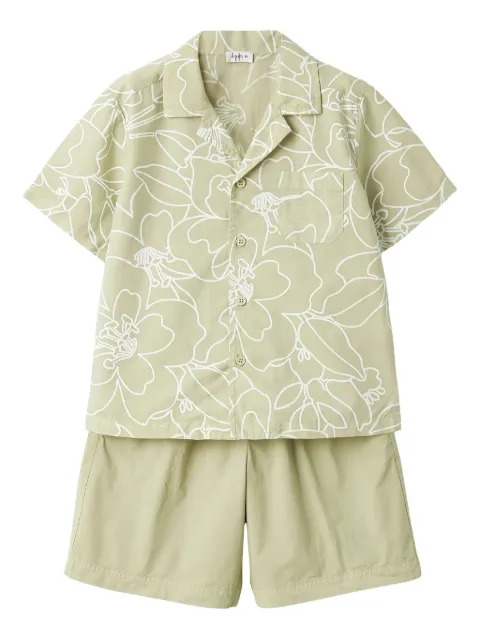 Il Gufo floral-print tracksuit