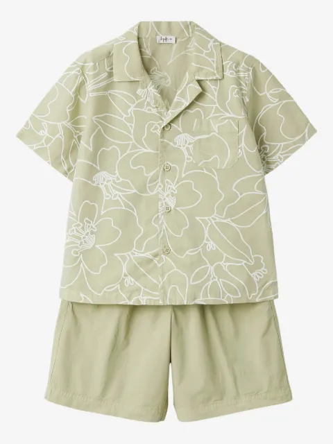 Il Gufo floral-print tracksuit