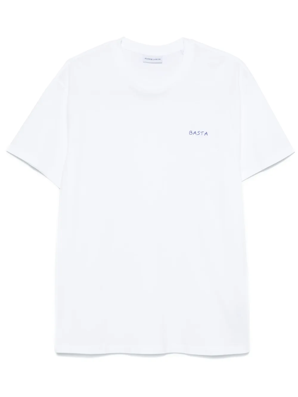 Shop Maison Labiche Popincourt Basta T-shirt In White