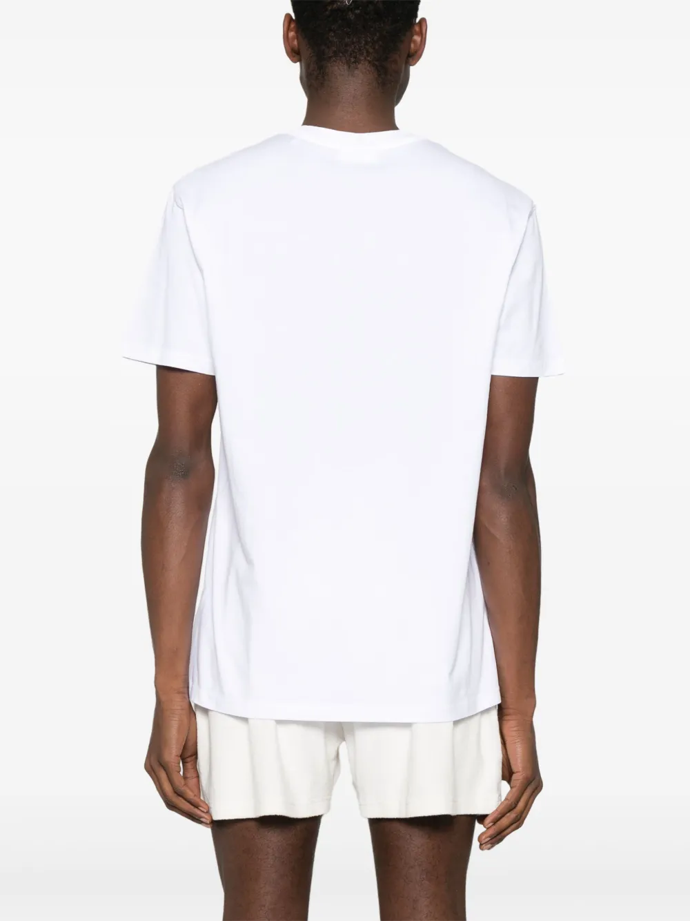 Shop Maison Labiche Popincourt Basta T-shirt In White