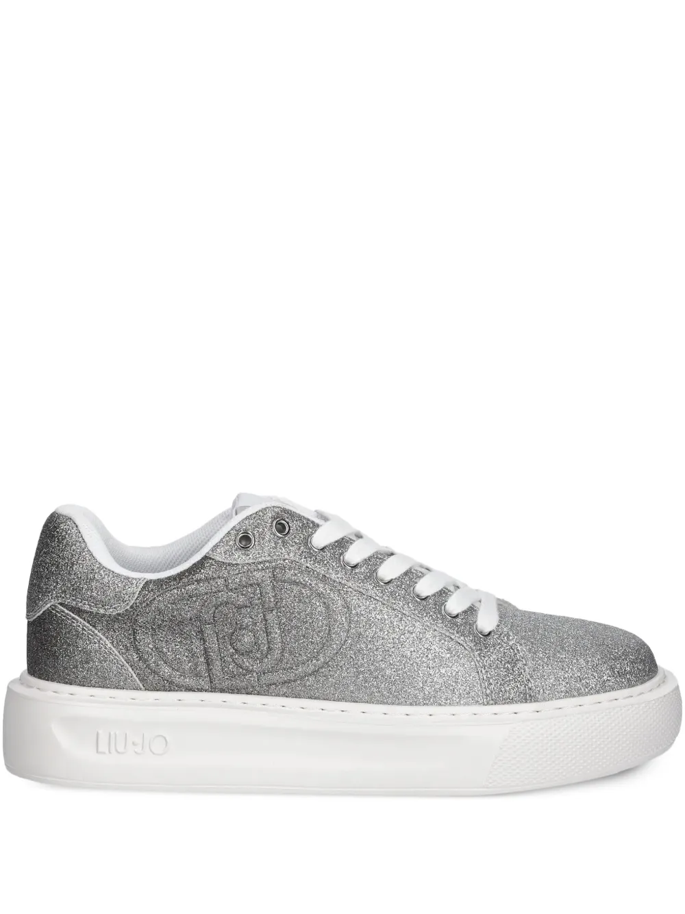 LIU JO Sneakers met glitter Grijs