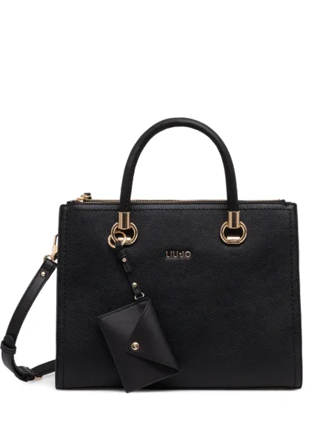 LIU JO logo-lettering tote bag