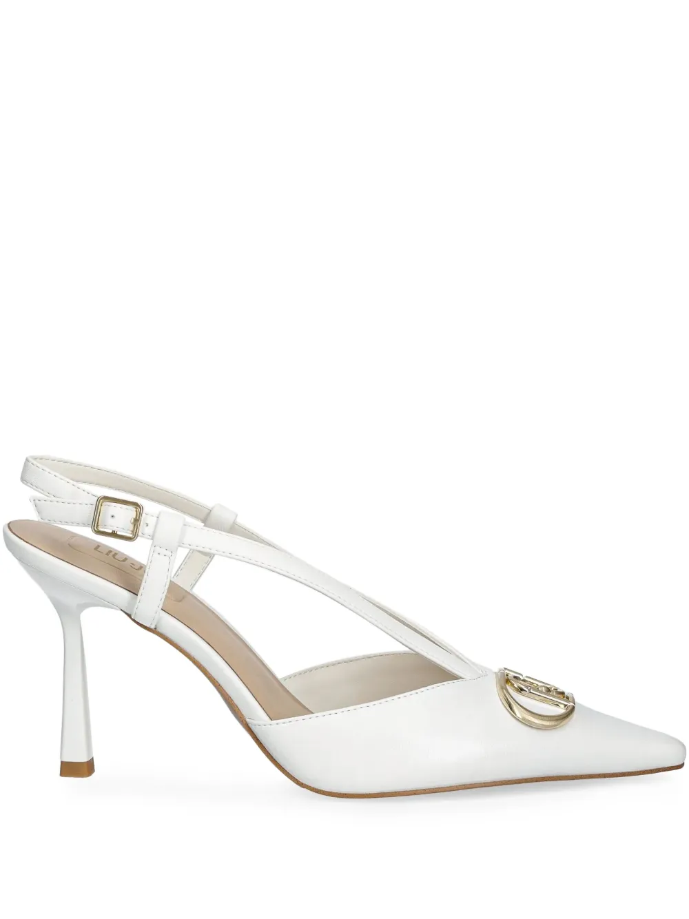 LIU JO 10mm Sabri pumps White