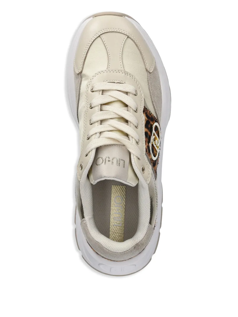 LIU JO leopard-print sneakers Neutrals