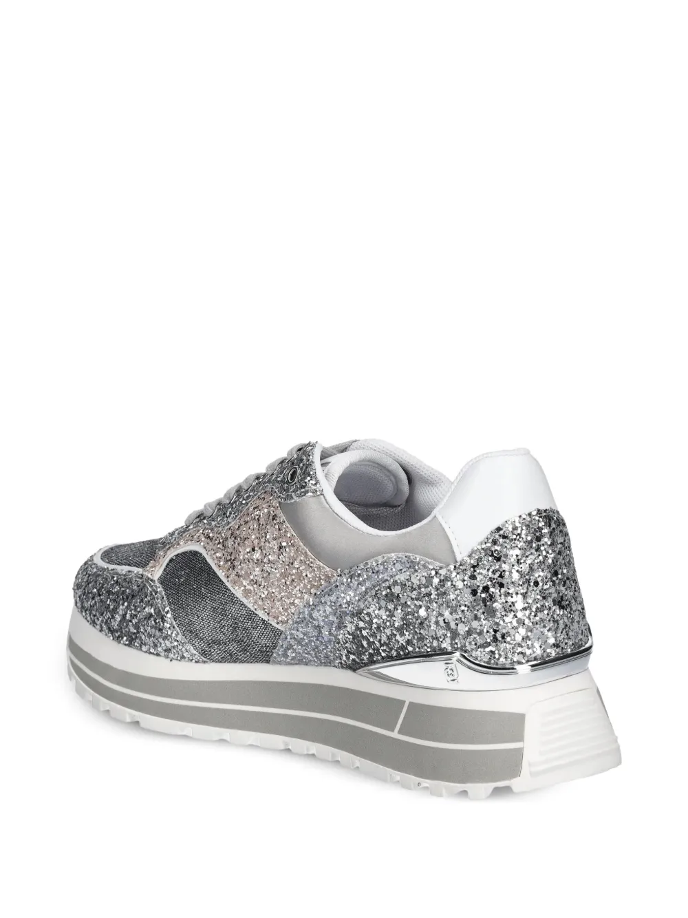 LIU JO Sneakers met glitter Grijs