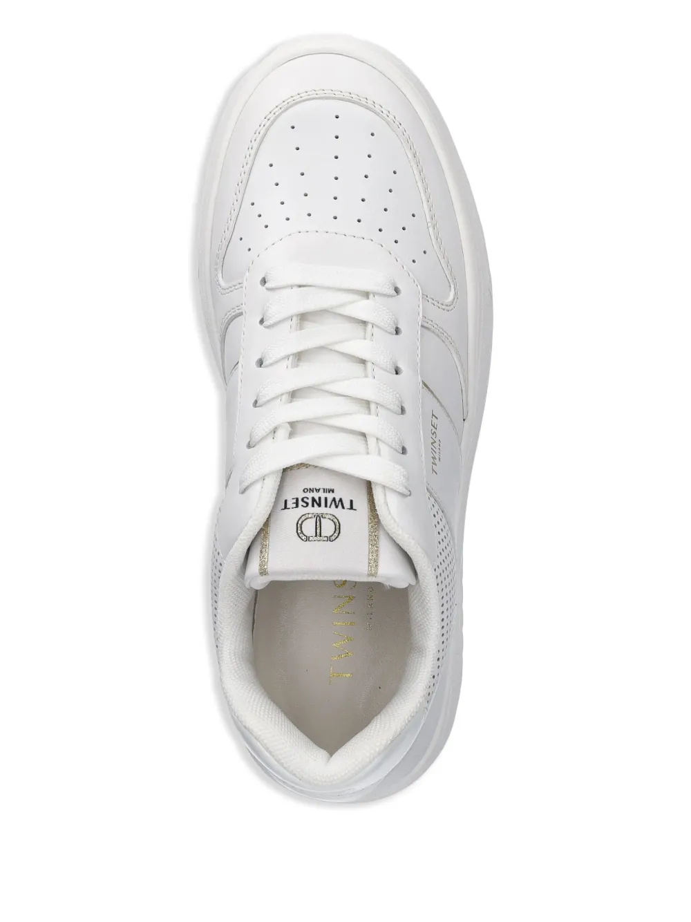 TWINSET Sneakers met geperforeerd detail Wit