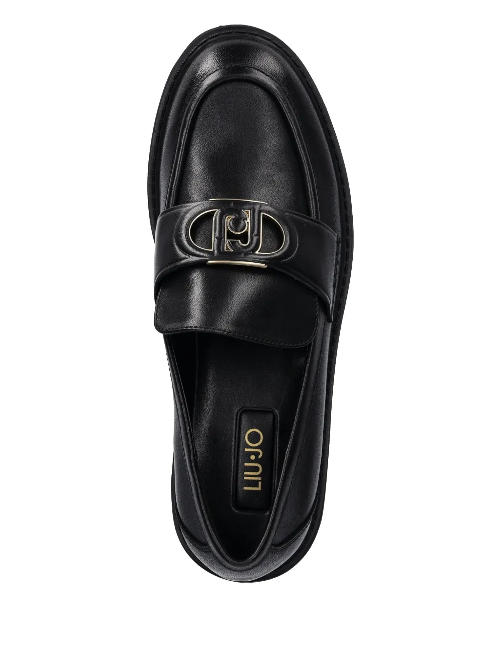 LIU JO Leren loafers Zwart