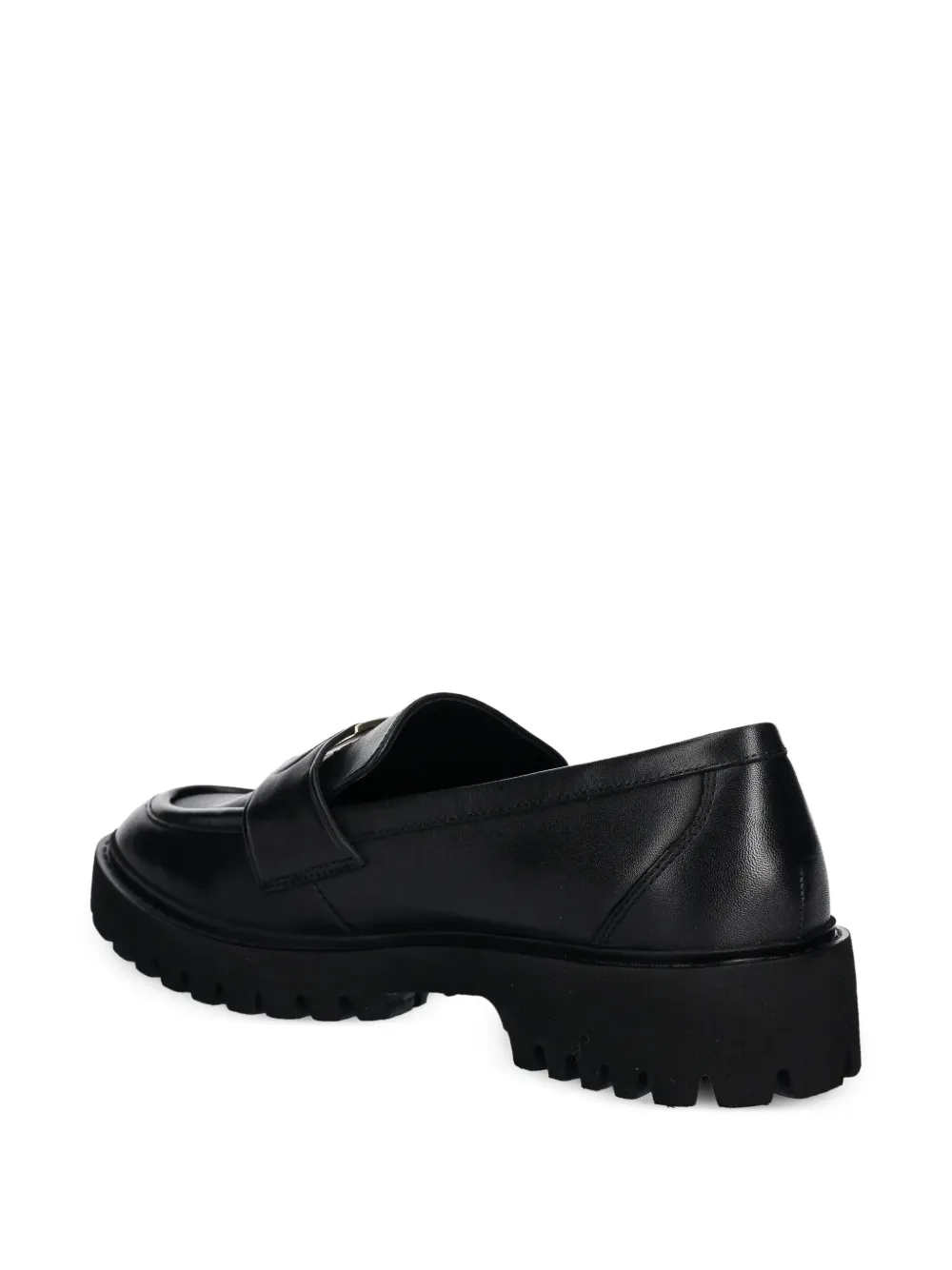 LIU JO Leren loafers Zwart