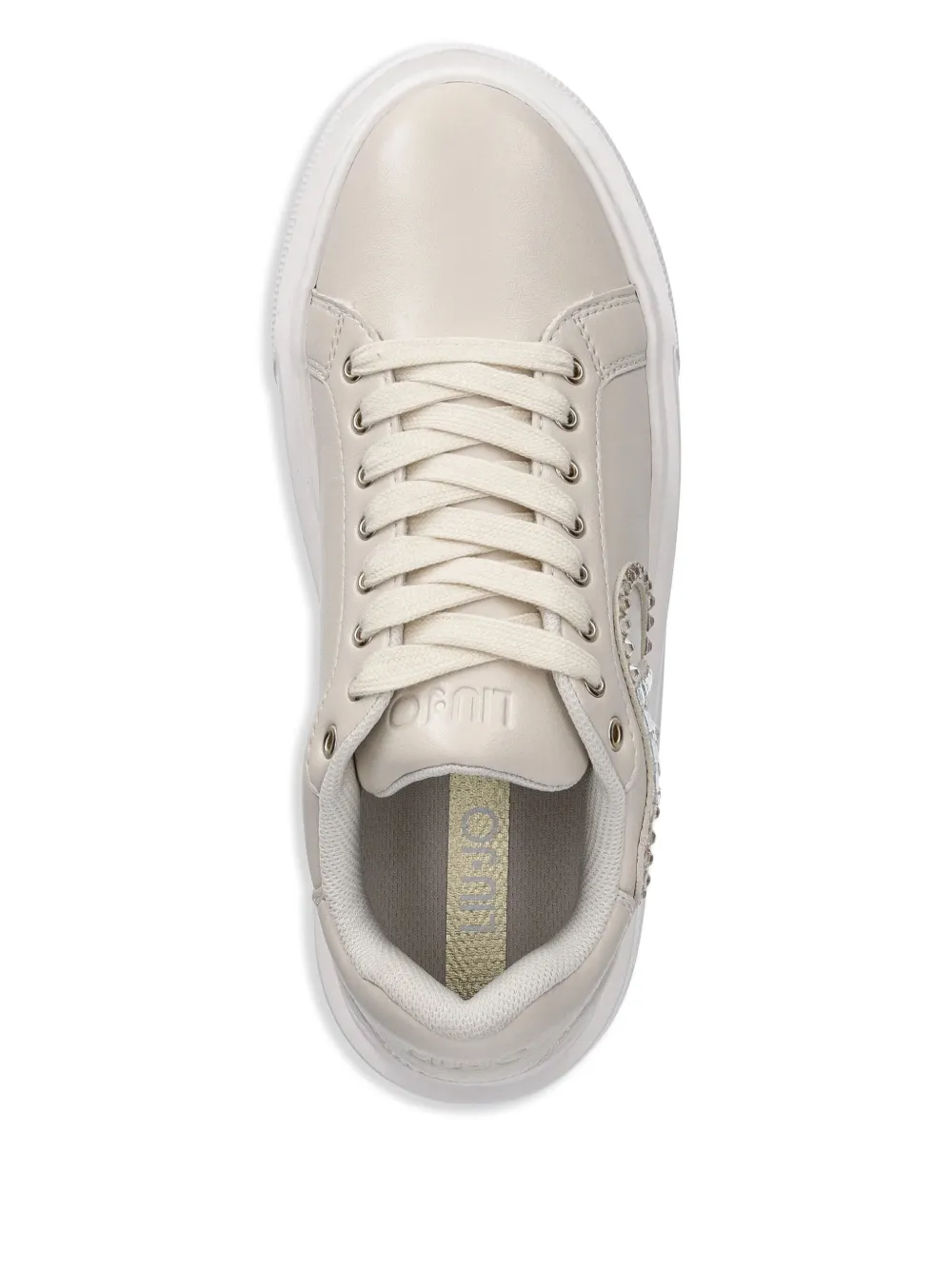 LIU JO Jewel low-top sneakers Beige