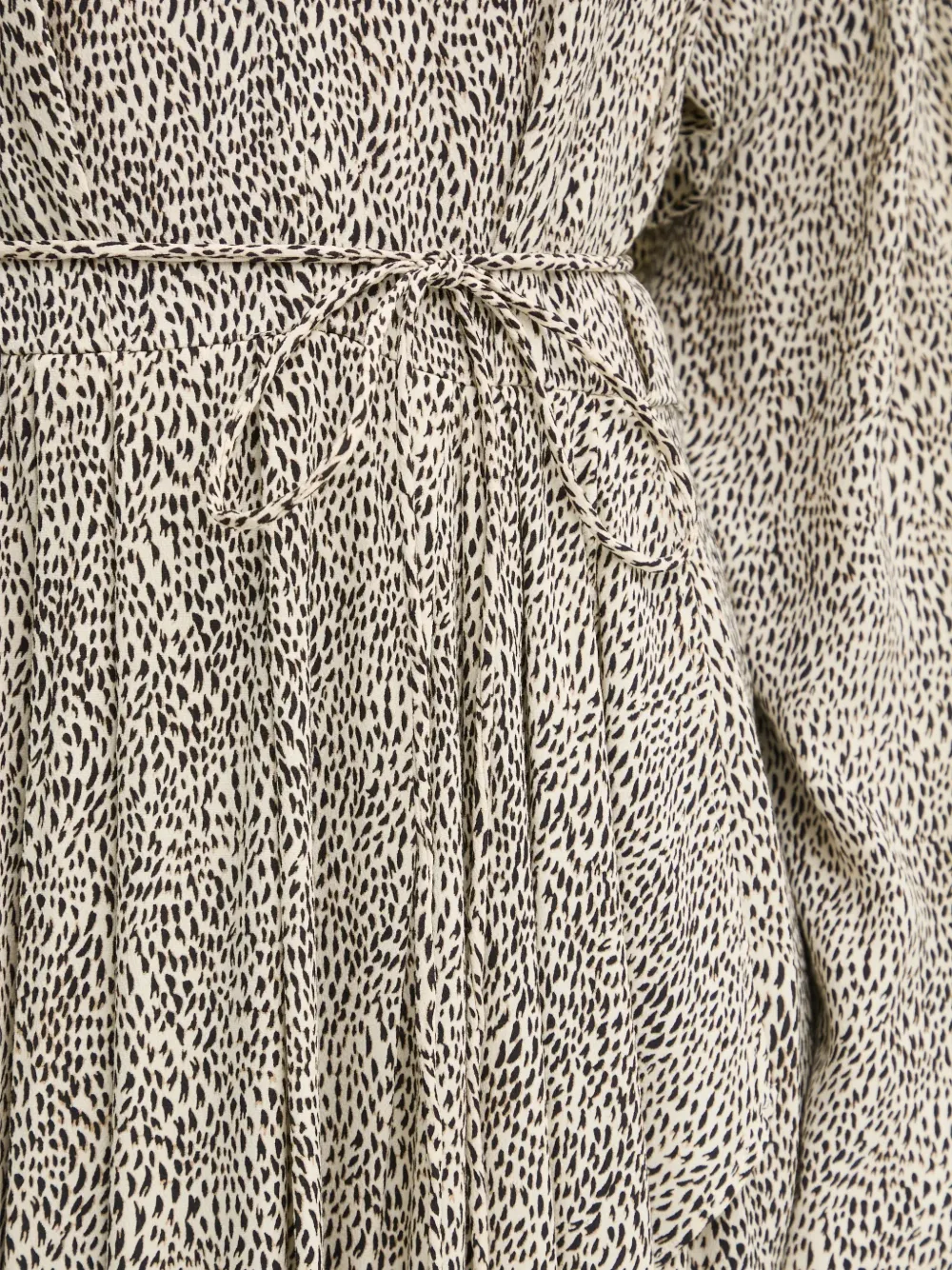 Twinset Wrapped Midi Dress In Multi