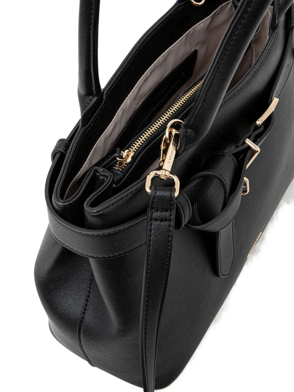 TWINSET Voyager shopper Zwart