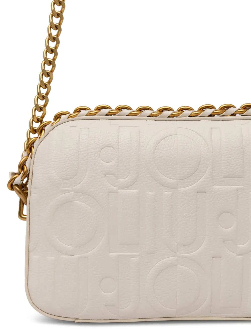 LIU JO Crossbodytas met logo-reliëf - Beige